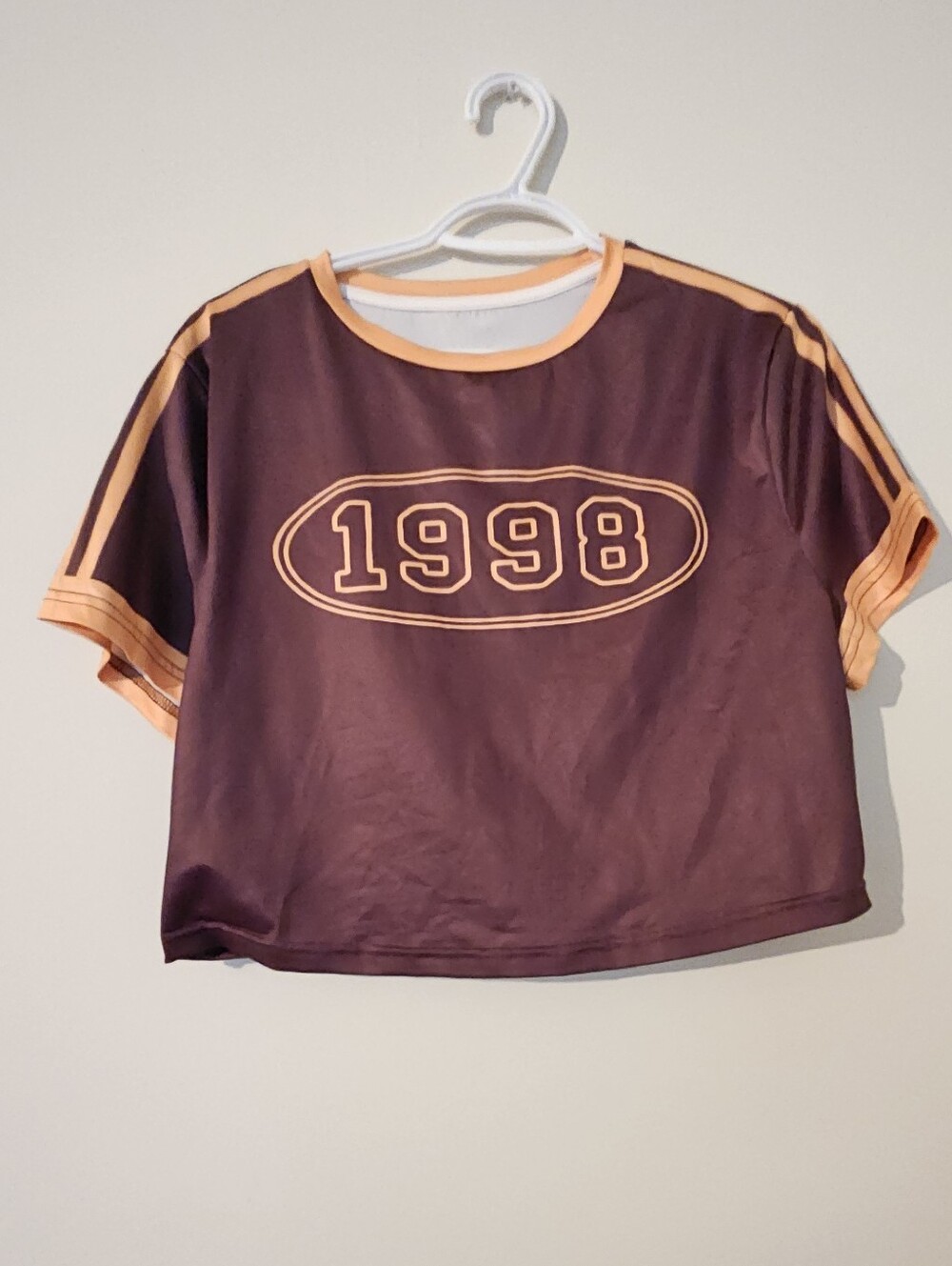 Shein '1998' Graphic Crop Top